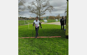 compétition : Arrivée de Catherine