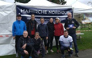 Les marcheurs "randonnée et compétition" avant le départ