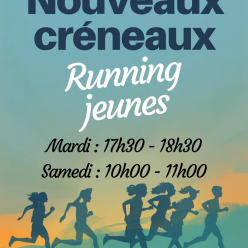 Nouveauté : Running jeunes