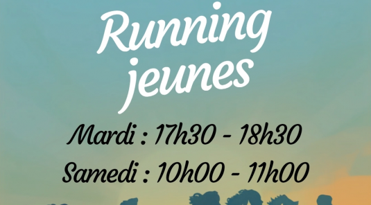 Nouveauté : Running jeunes